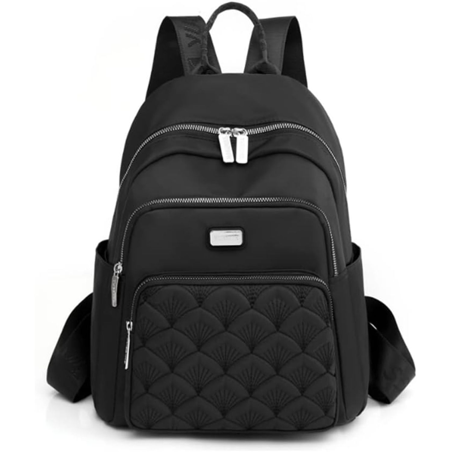 Mochila Bolso Multiusos Impermeable Cartera Dama Moda - Negro