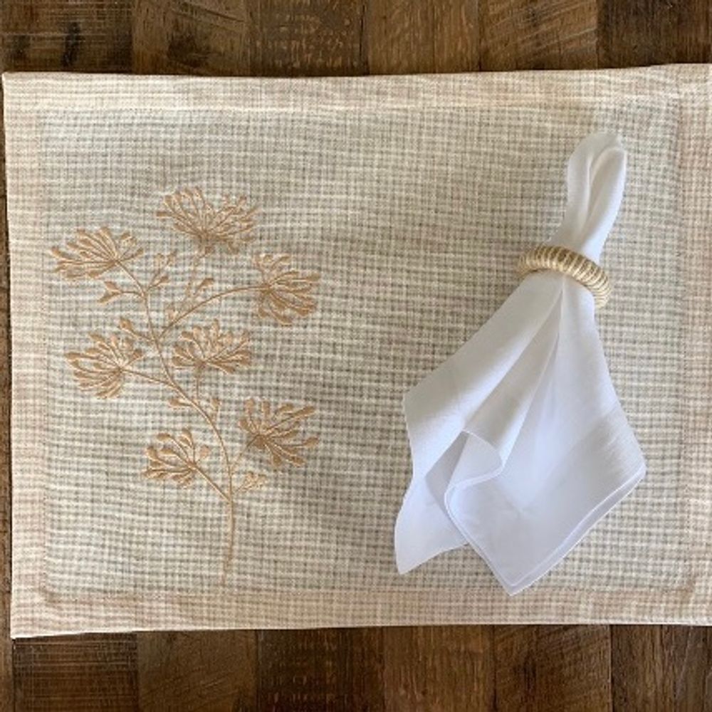 Servilletas Blanca Grnt D´Mesa Set De 4