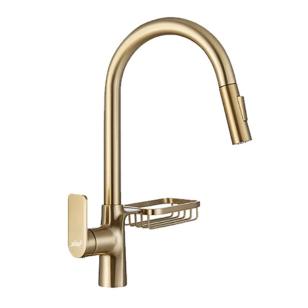 Mezcladora para cocina pico extraíble MC0108607 Nano Dorado