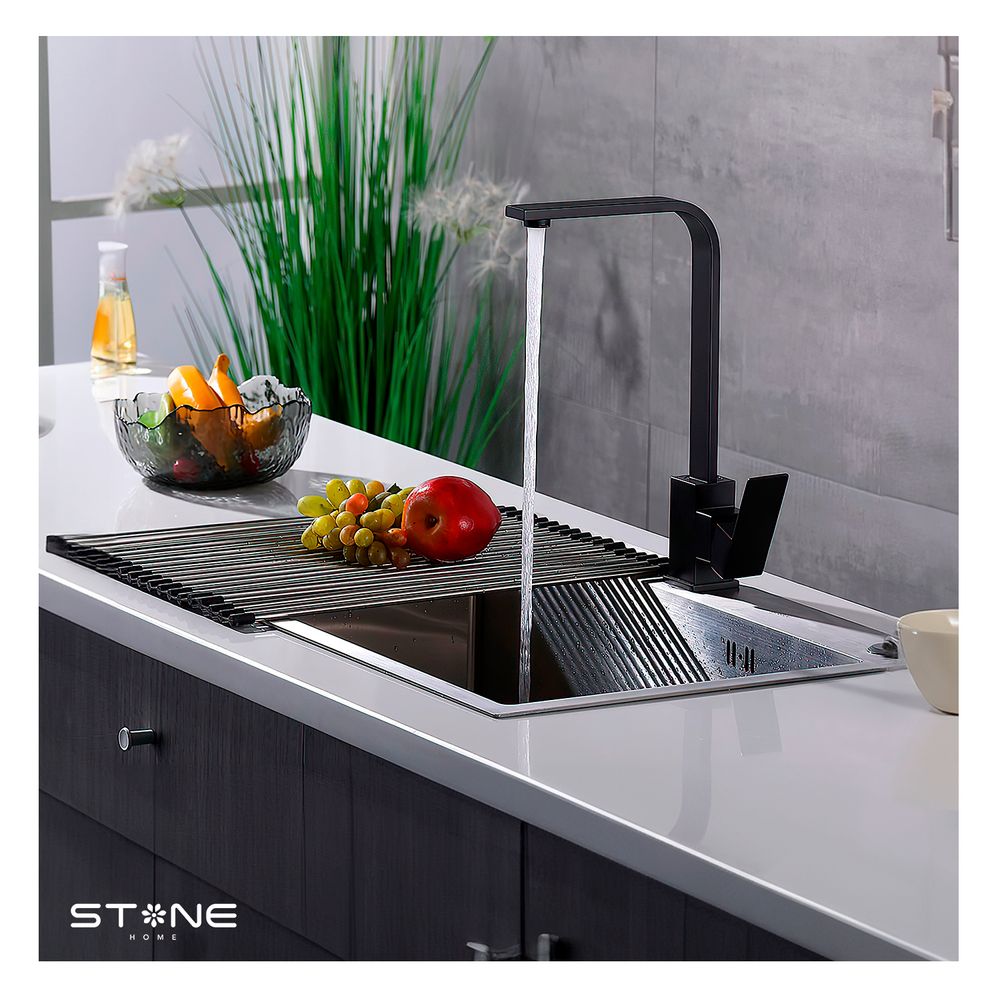 Mezcladora P/Cocina al Mueble Camile STB-01 Black Stone