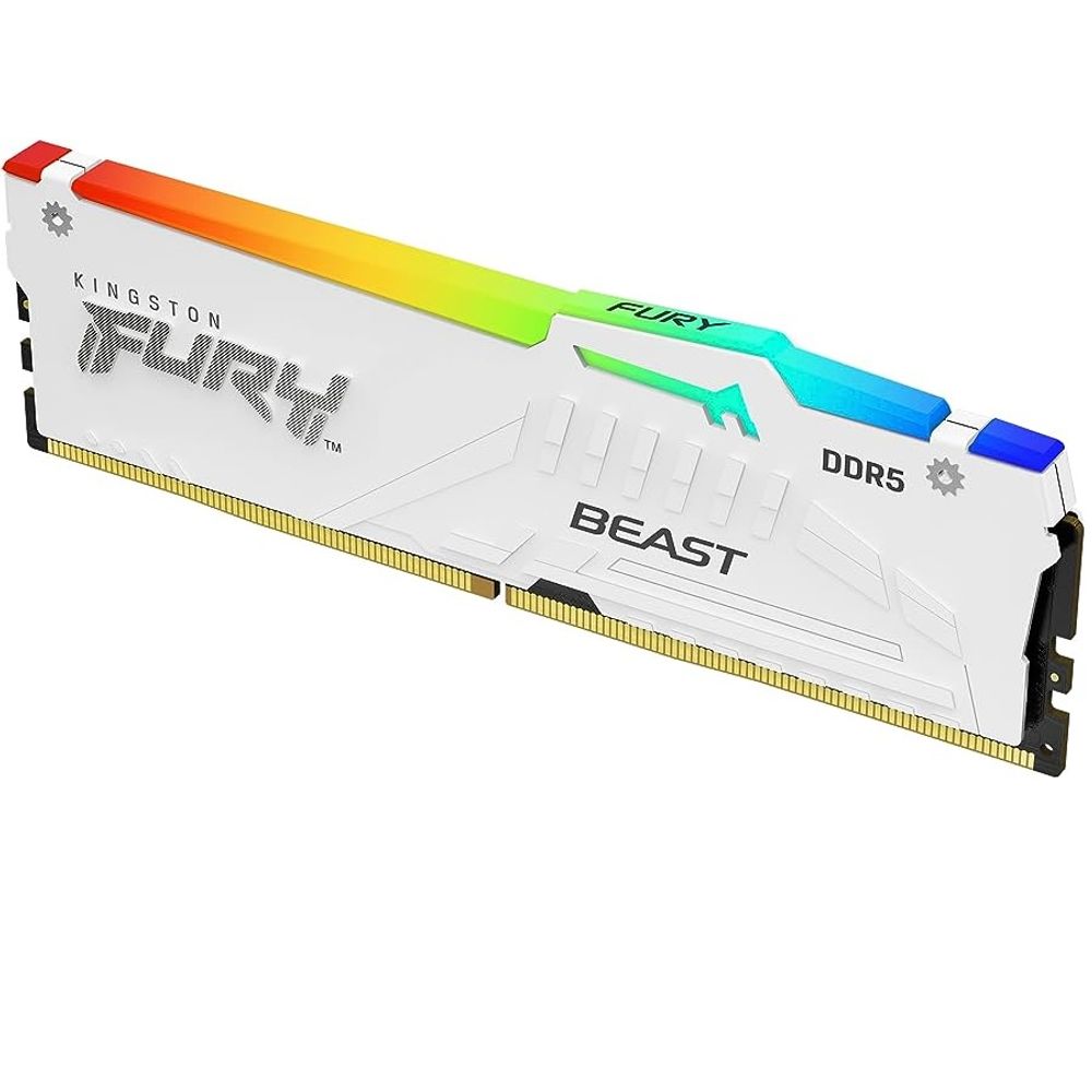 Memoria RAM Kinsgton 16GB DDR5 5200 Mhz RGB DIMM CL40 KF552C40BWA-16