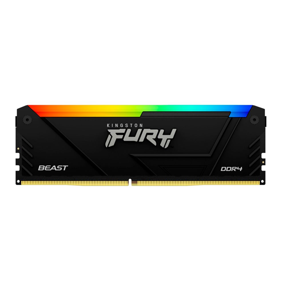 Memoria RAM Kingston Fury Beast RGB 16GB DDR4 3600Mhz PC4-28800 CL18