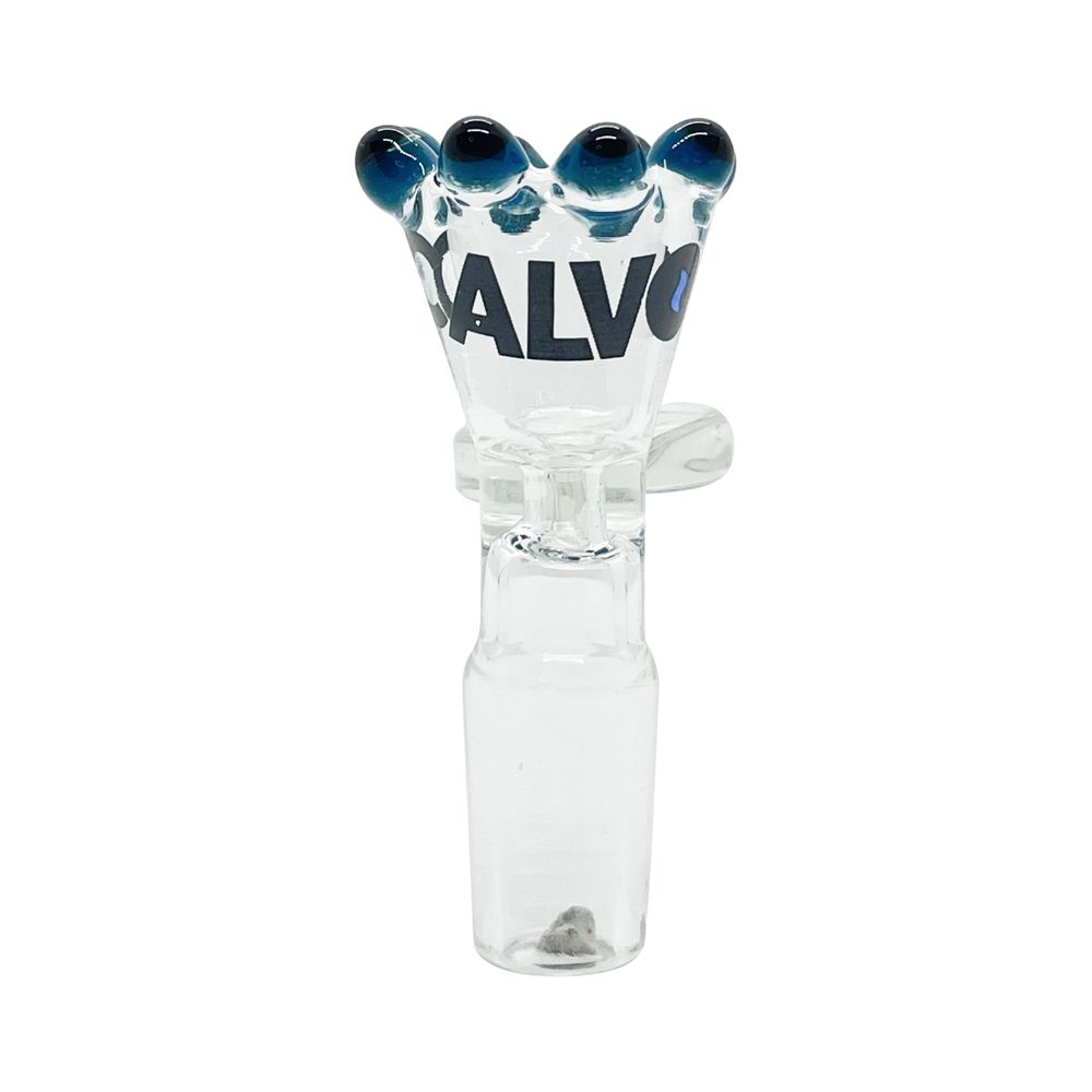 Bowl De Vidrio Calvo Beads 18 Mm Azul