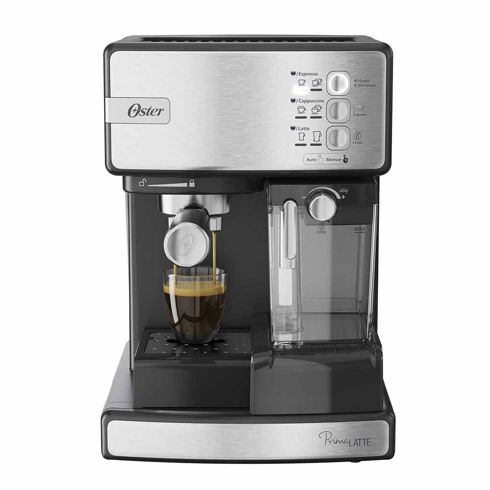 Cafetera Expresso Oster BVSTEM6603SS Prima Latte