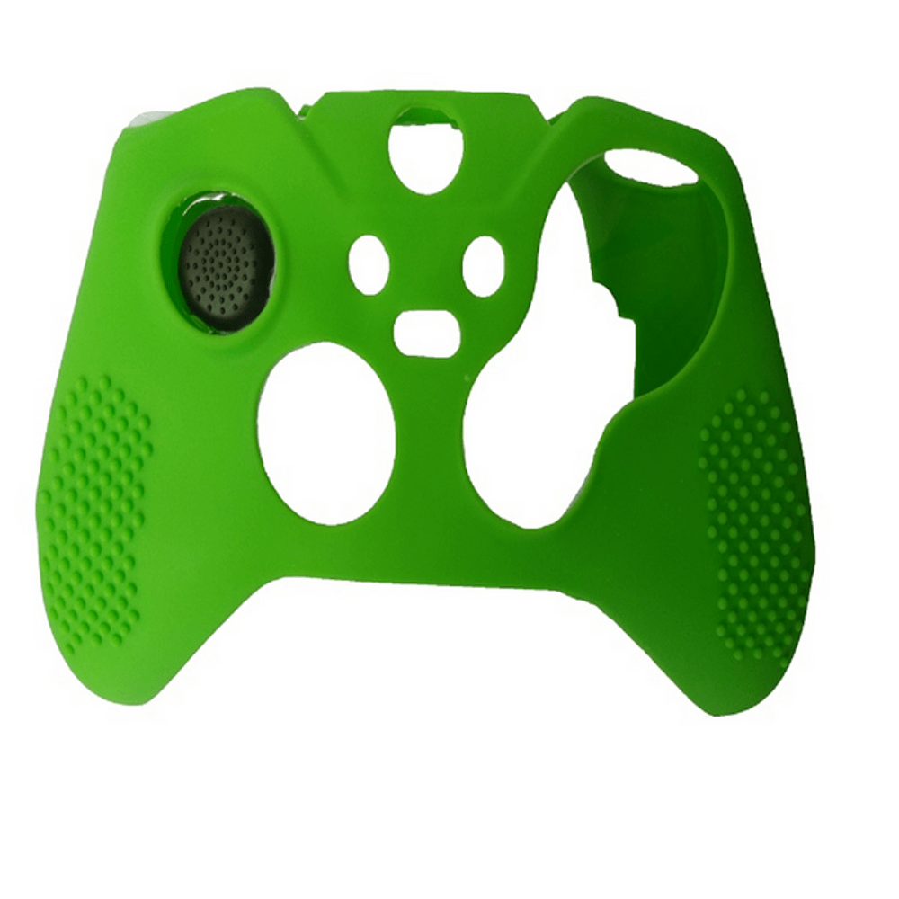 Funda Silicona + 2 Thumb Mando Xbox One Verde