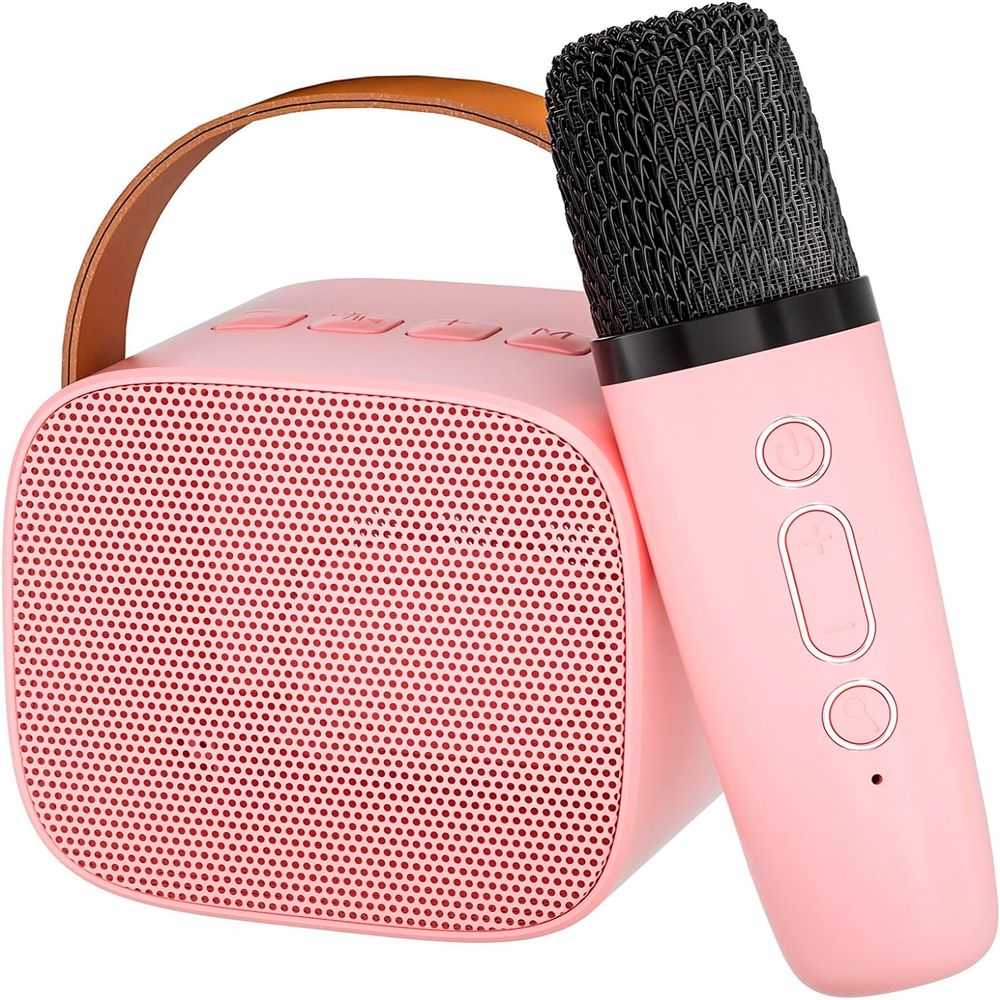 Parlante Bluetooth con Micrófono P2 inalámbrico para Karaoke -Portátil I  Oechsle - Oechsle