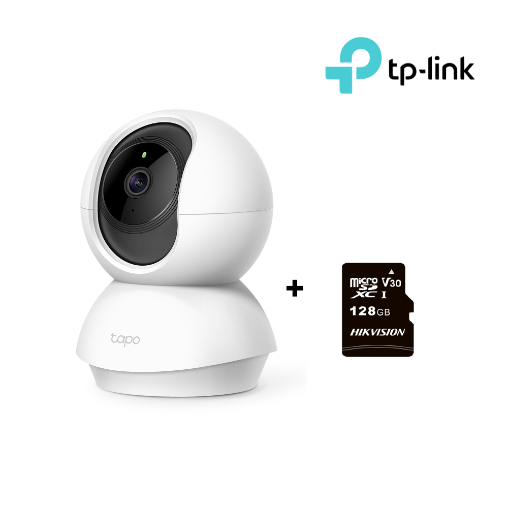 Cámara de Seguridad Wi-Fi 360 Tapo C210 Microsd 128 GB - Tplink