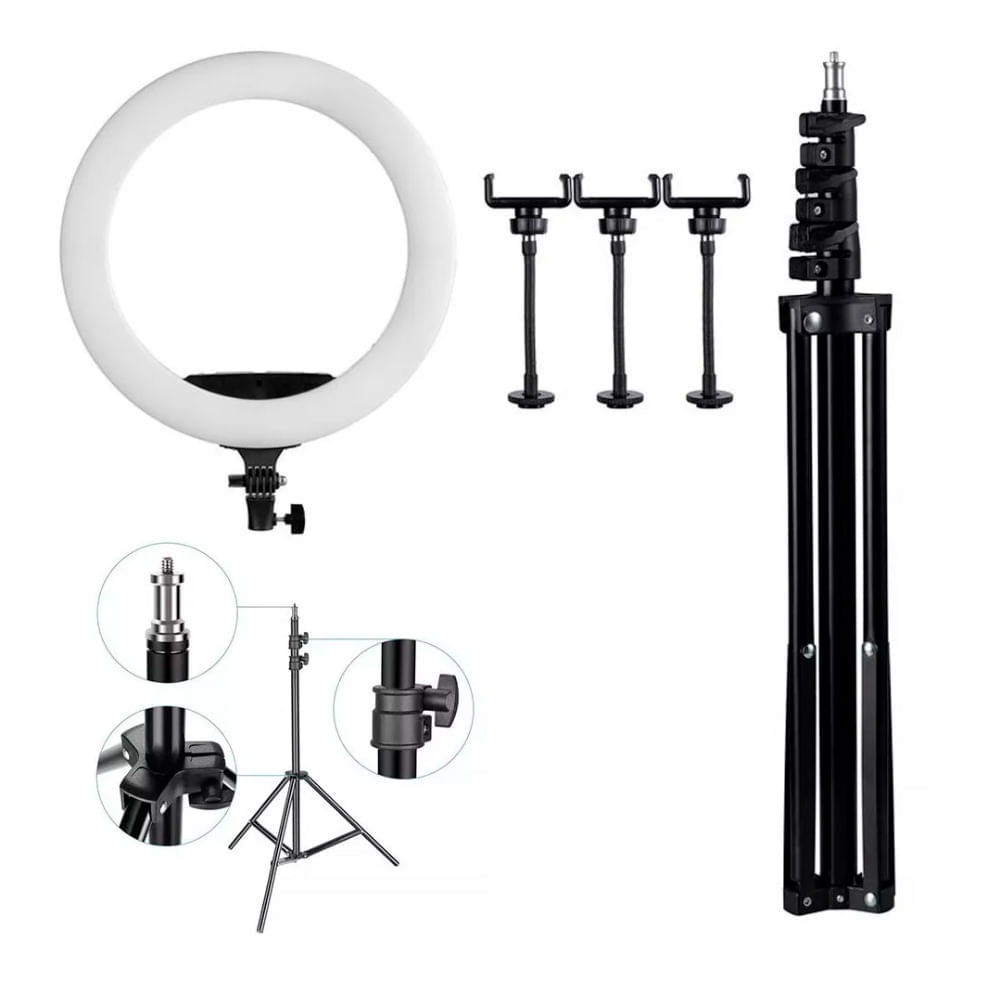 Soporte Tripode Aro Led Trípode Aro De Luz Soporte Celular ARO
