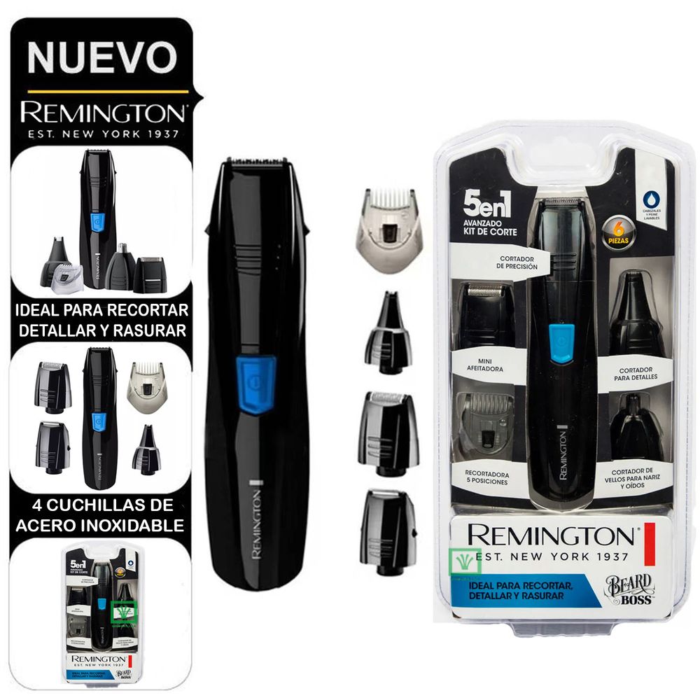 Kit Maquina Cortadora Remington 5 en 1 PG181