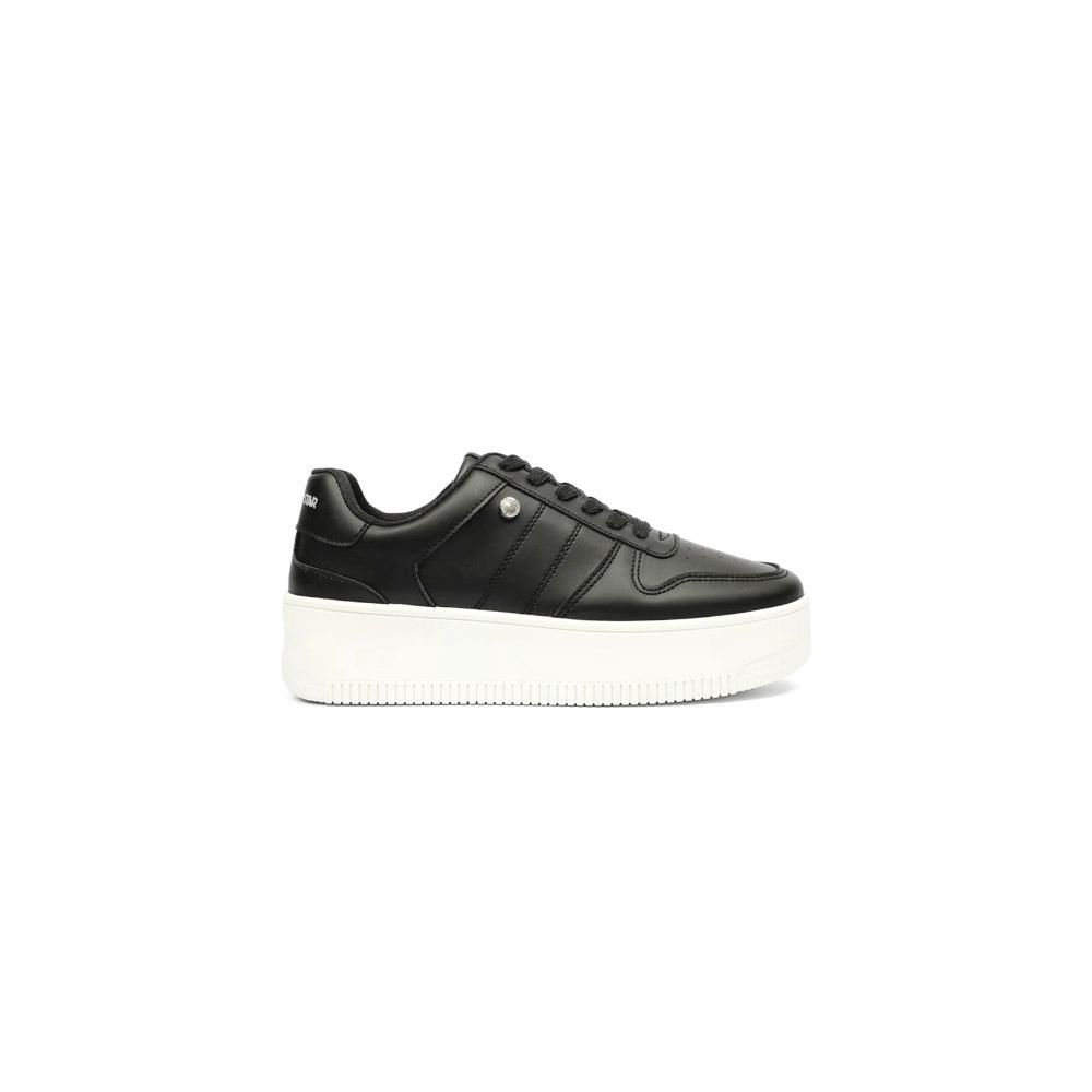 Sneakersy tommy jeans high best sale cleated sneaker en0en00288 black 990