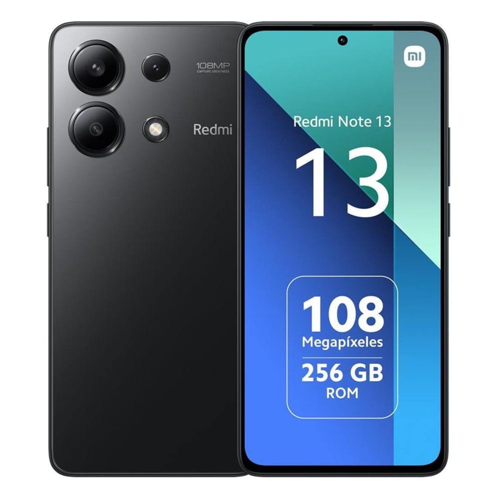 Xiaomi Redmi Note 13 256GB 8GB Negro