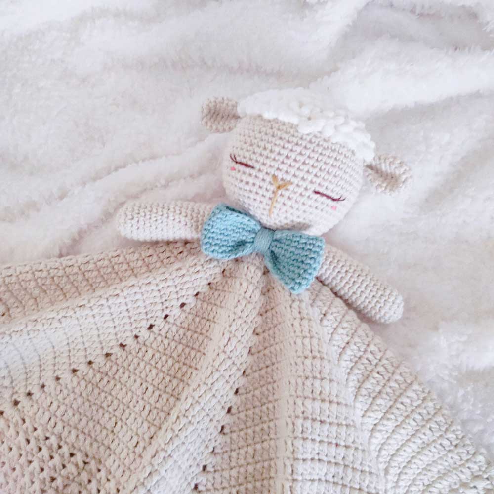 Apego Oveja Patron Mantita De Apego Crochet Apego Oveja Mantitas