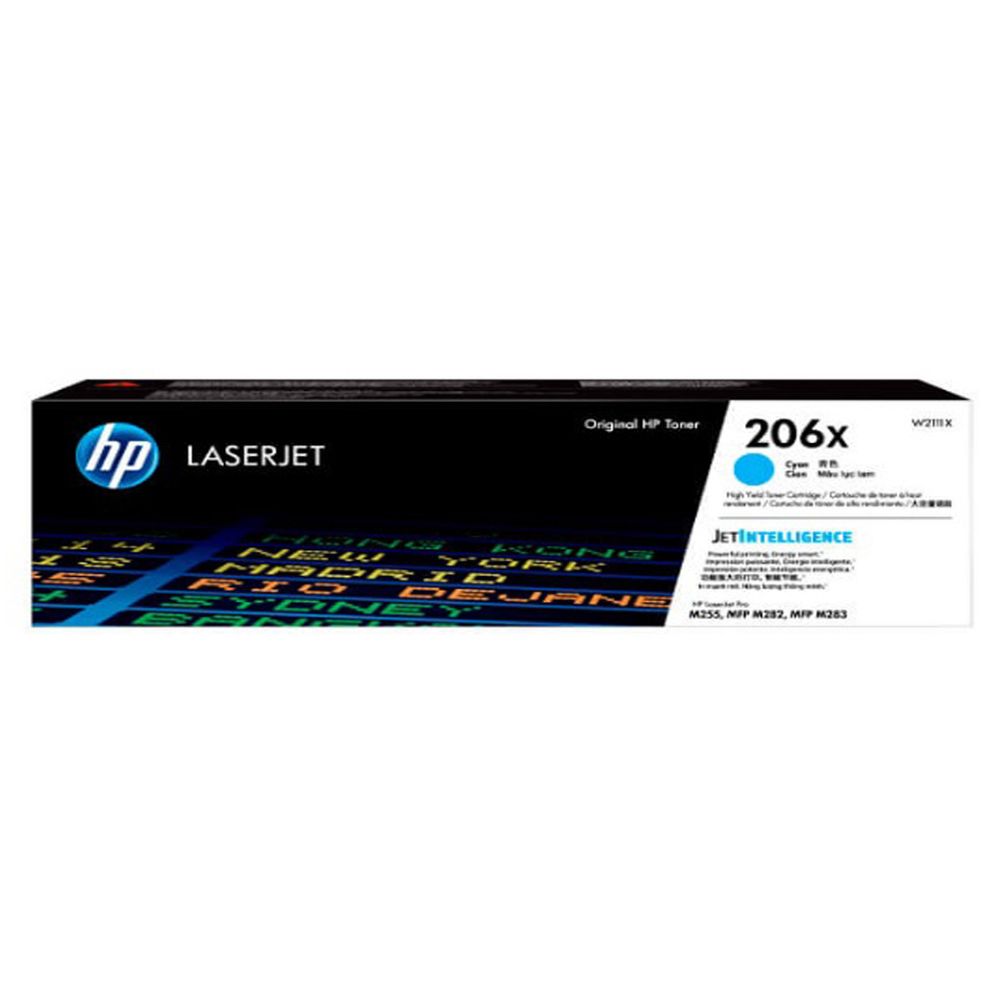 Hp Toner 206x Color Cian W2111