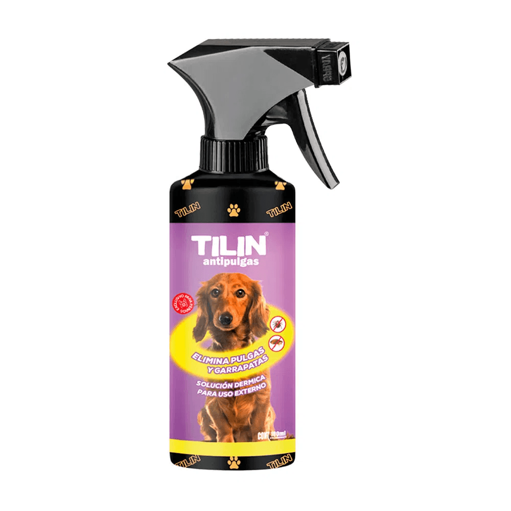 Spray Antipulga y Garrapata 180ml Tilin Plop