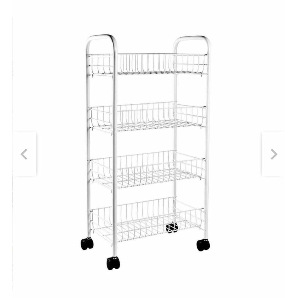 Frutero Verdulero de Cocina con Ruedas de 4 pisos Organizador