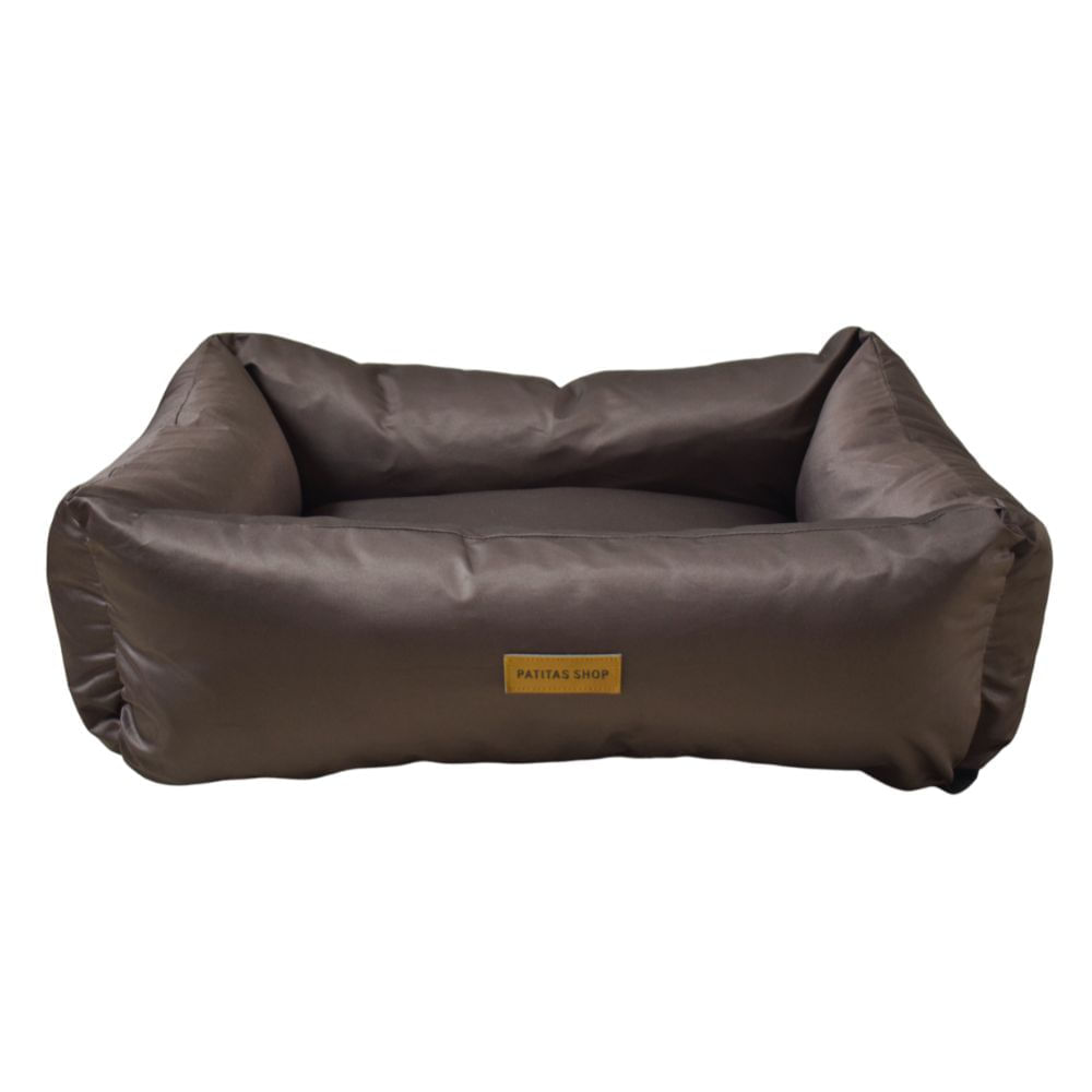 Cama Impermeable para Verano/Invierno 100% Hipoalergénico Chocolate Talla S