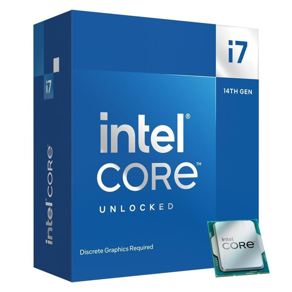 Procesador Intel Core i7 14700KF 3.4 GHz-5.4 GHz Cache 33MB LGA1700 BX8071514700KF