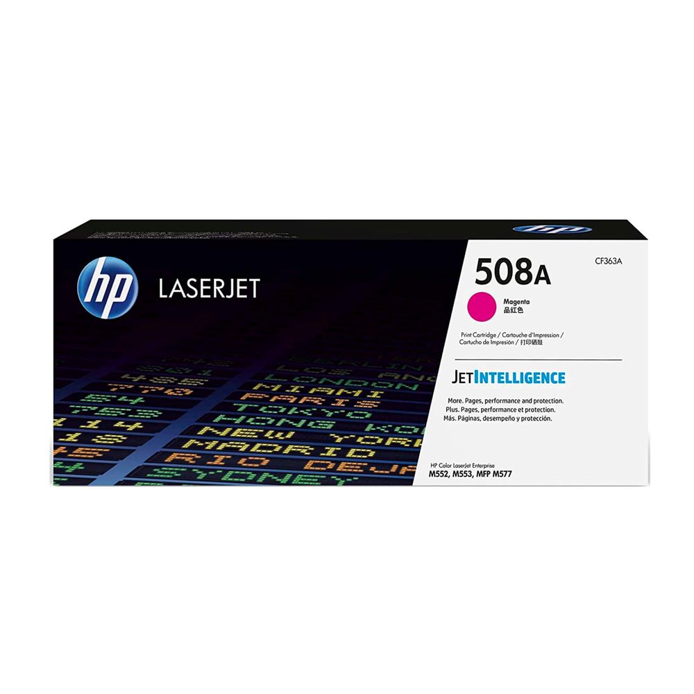 Toner Hp 508a Mfp M553 Magenta 5kpg Cf363a