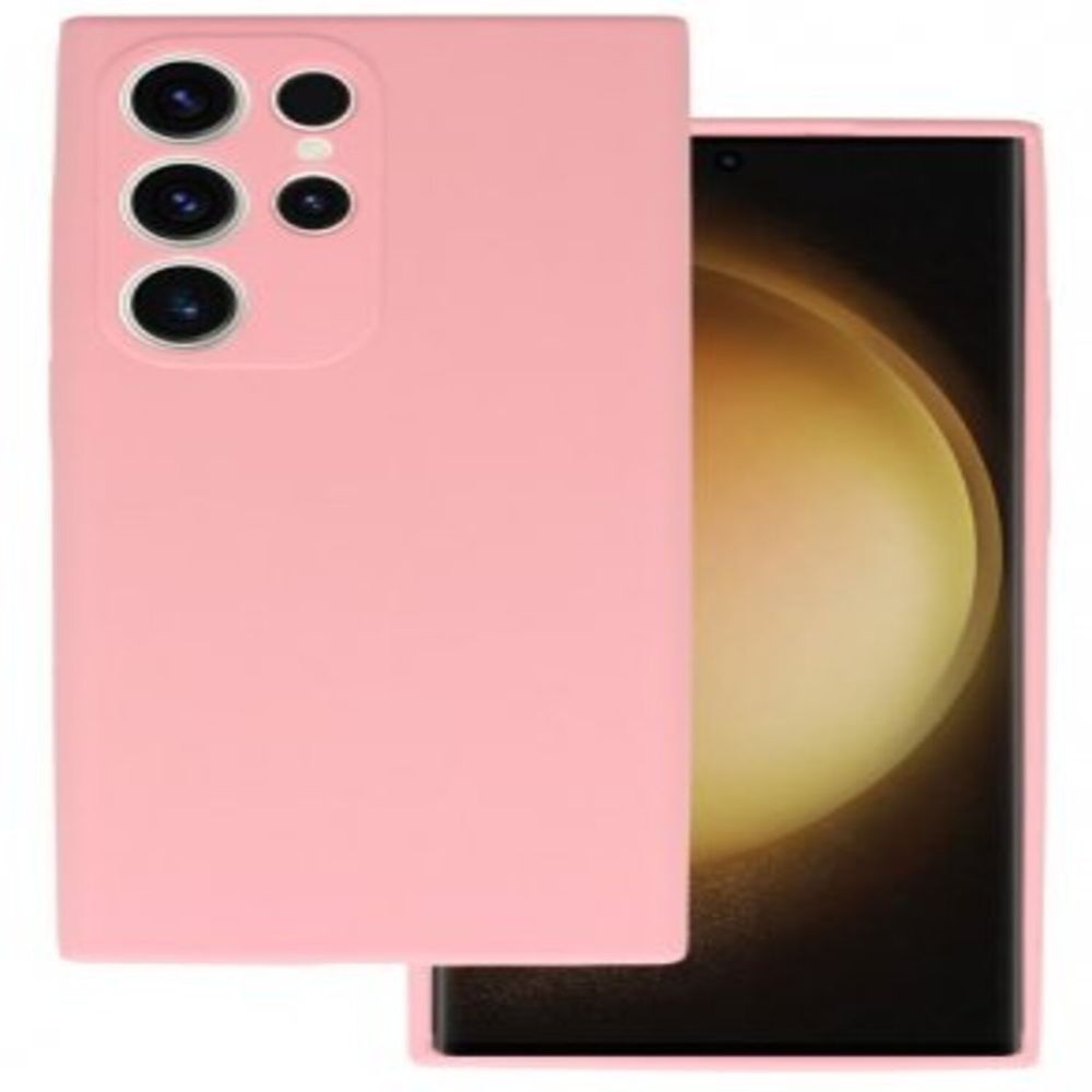 Case Silicona para Samsung Galaxy S24 Ultra-Rosado