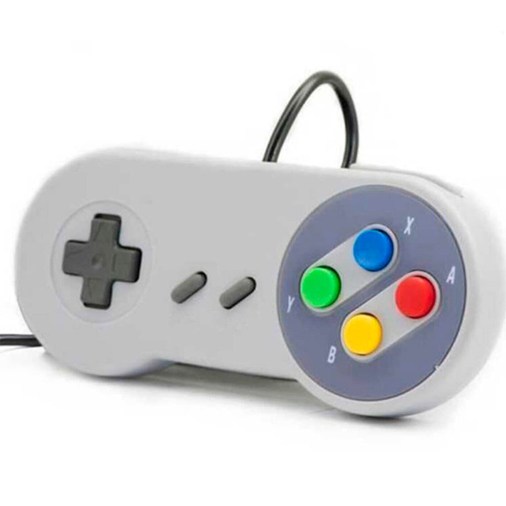 Pack 2 Mandos USB SuperNintendo para Macbook & Pc + 1000 Juegos I Oechsle -  Oechsle