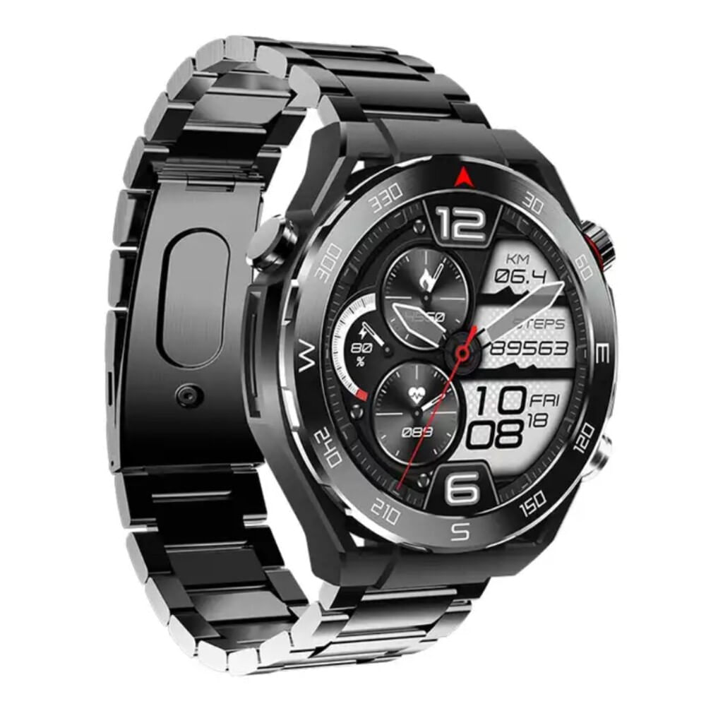Smartwatch HW5 Ultimate Negro Incluye 2 correa de repuesto