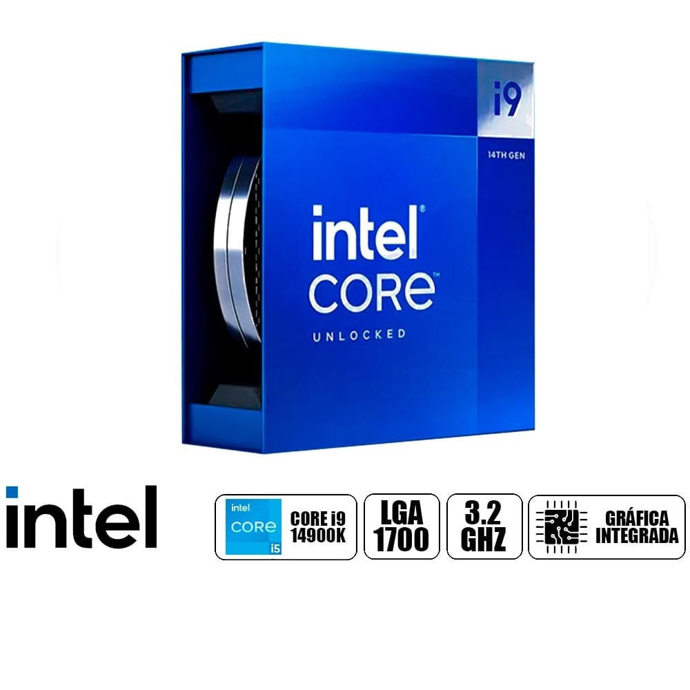 Procesador Intel Core i9 14900K 3.2 GHz-6.0 GHz 36MB Cache LGA1700