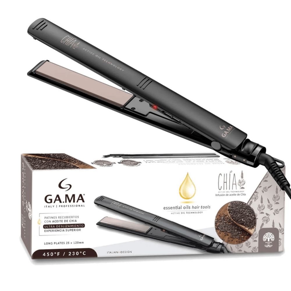 Plancha-Alisadora-Gama-Elegance-Chia-BECHS0000002339-Negro Plancha-Alisadora-Gama-Elegance-Chia-BECHS0000002339-Negro