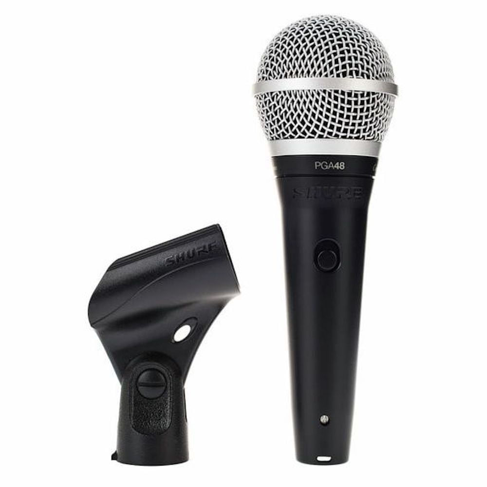 Shure Pga48 Xlr Micrófono Cardioide Dinámico Para Voces