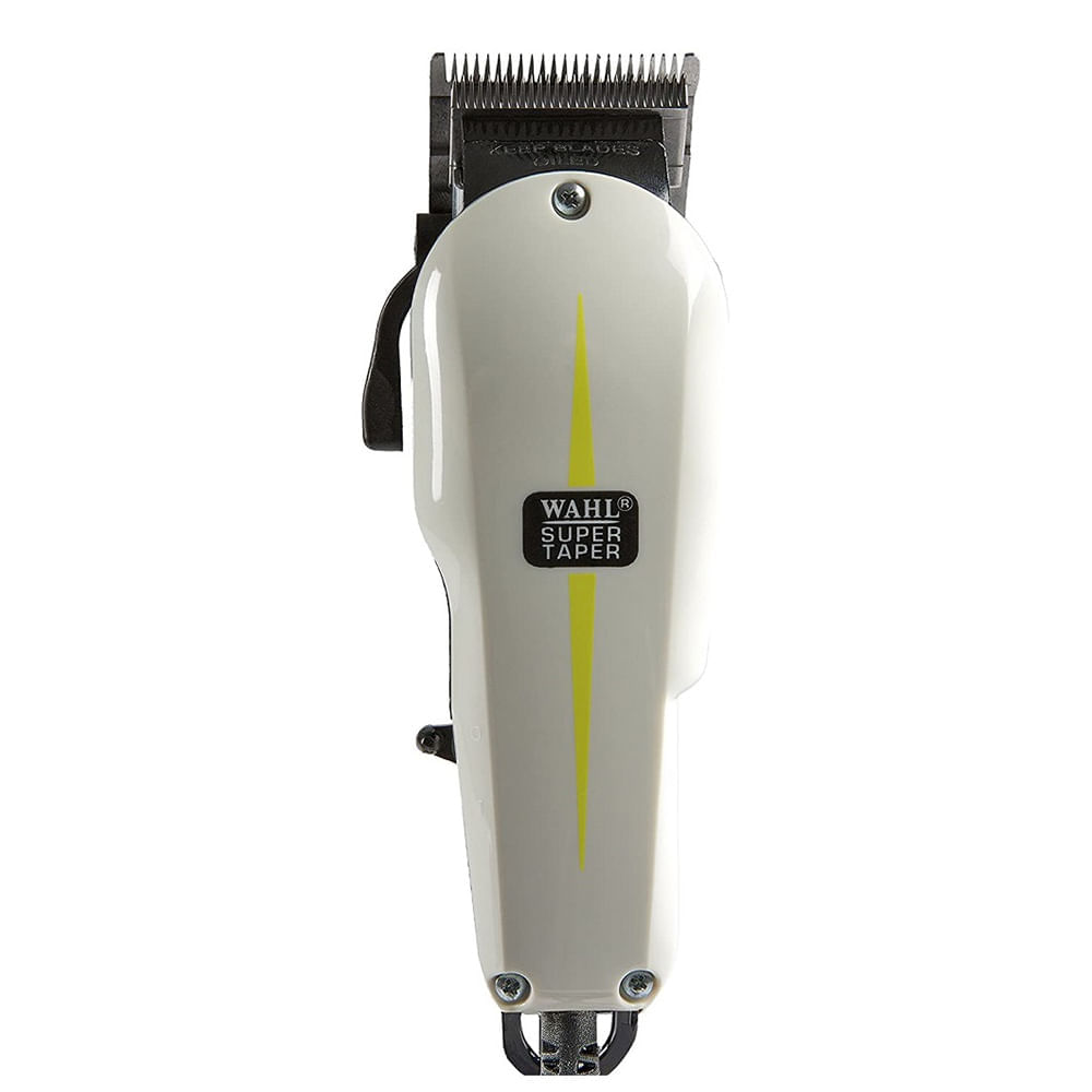 Máquina De Cortar Cabello Profesional Wahl 8466-018 Blanco con Amarillo