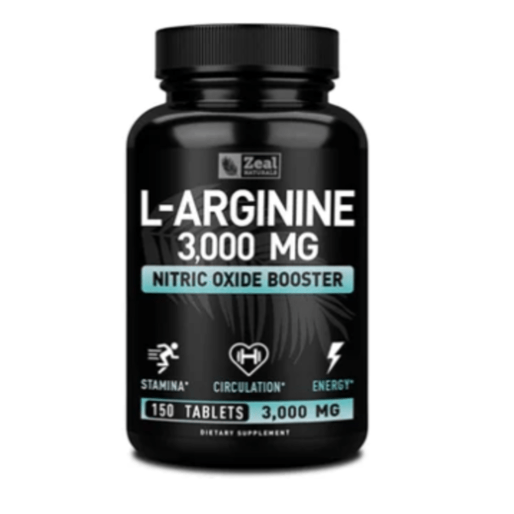 L- Arginine Arginina 3000mg - Vegano Zeal Natural