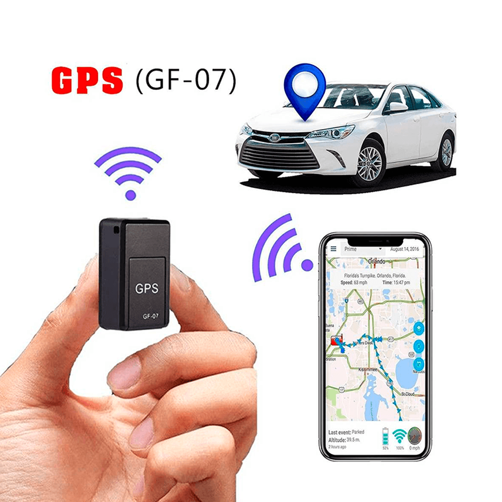 Mini Rastreador GPS En Tiempo Real Para Niñas Niños Localizador De Vehículos