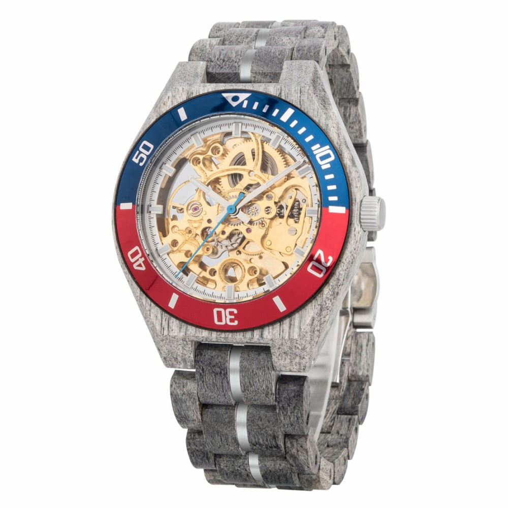 Set Volker Reloj Personalizado de Madera con Caja