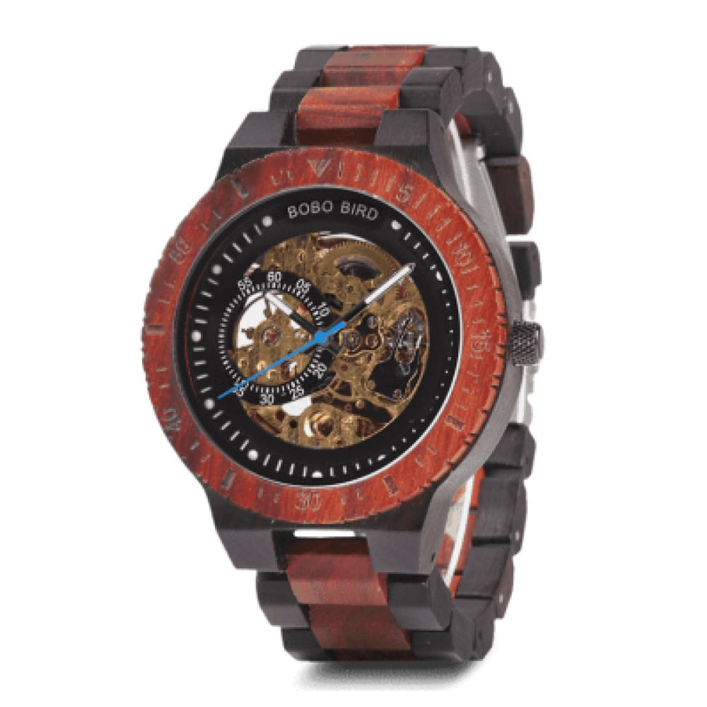 Set Pietro Reloj Personalizado de Madera con Caja