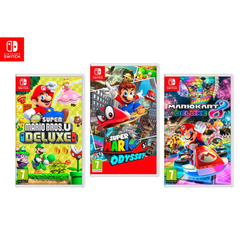 Juegos Nintendo Switch: Consola y Juegos de Super Mario ...