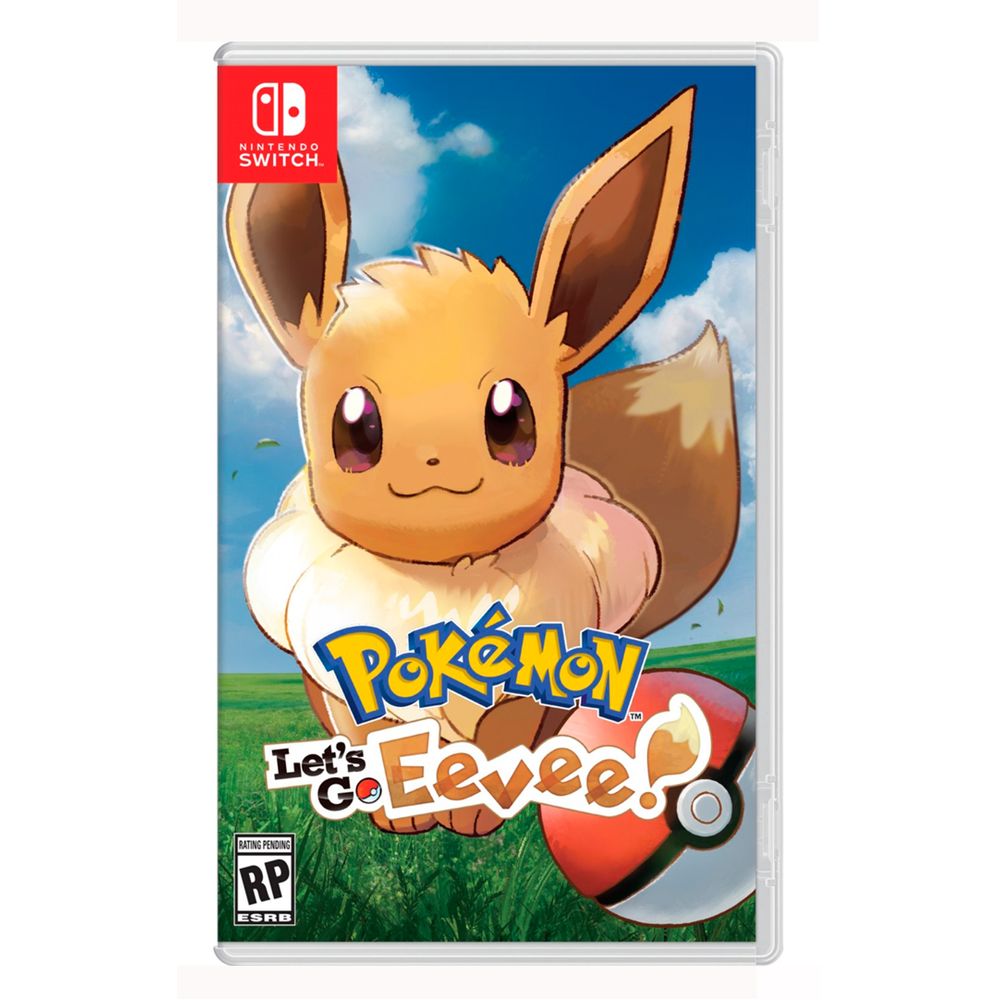 Juego Nintendo Switch Pokemon Lets Go Eevee