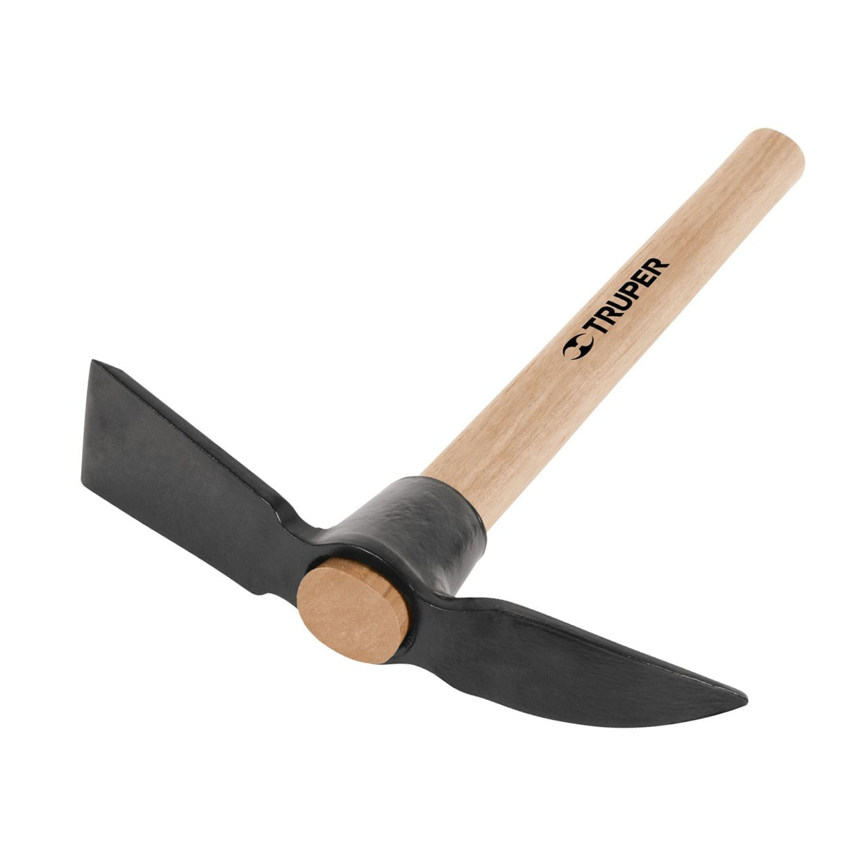 Pico para jardín mango de madera 14 Truper