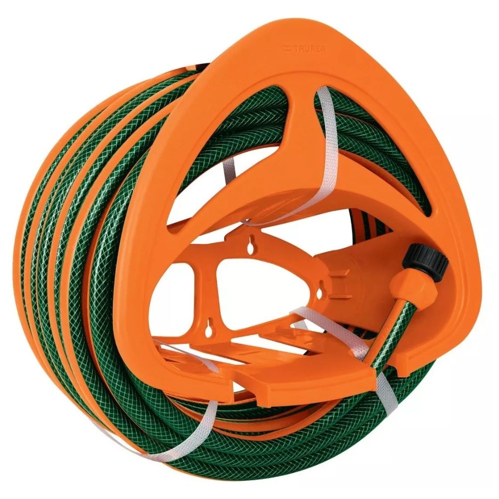 Combo manguera de riego 15m y portamanguera