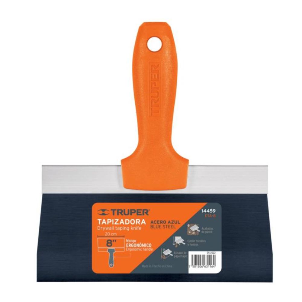 Espátula masillador para drywall y otros 8pulgadas truper