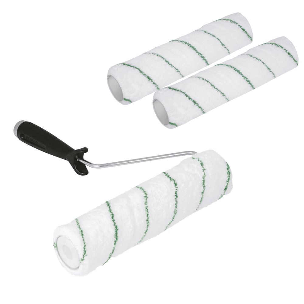kit Rodillo para pintar, fino acabado, antigotas 9"" 3/8"" con 2 repuestos