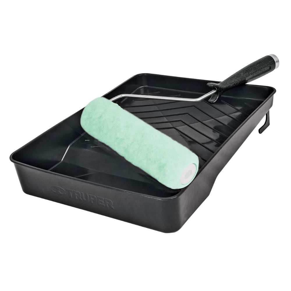 Kit para pintar rodillo bandeja - truper