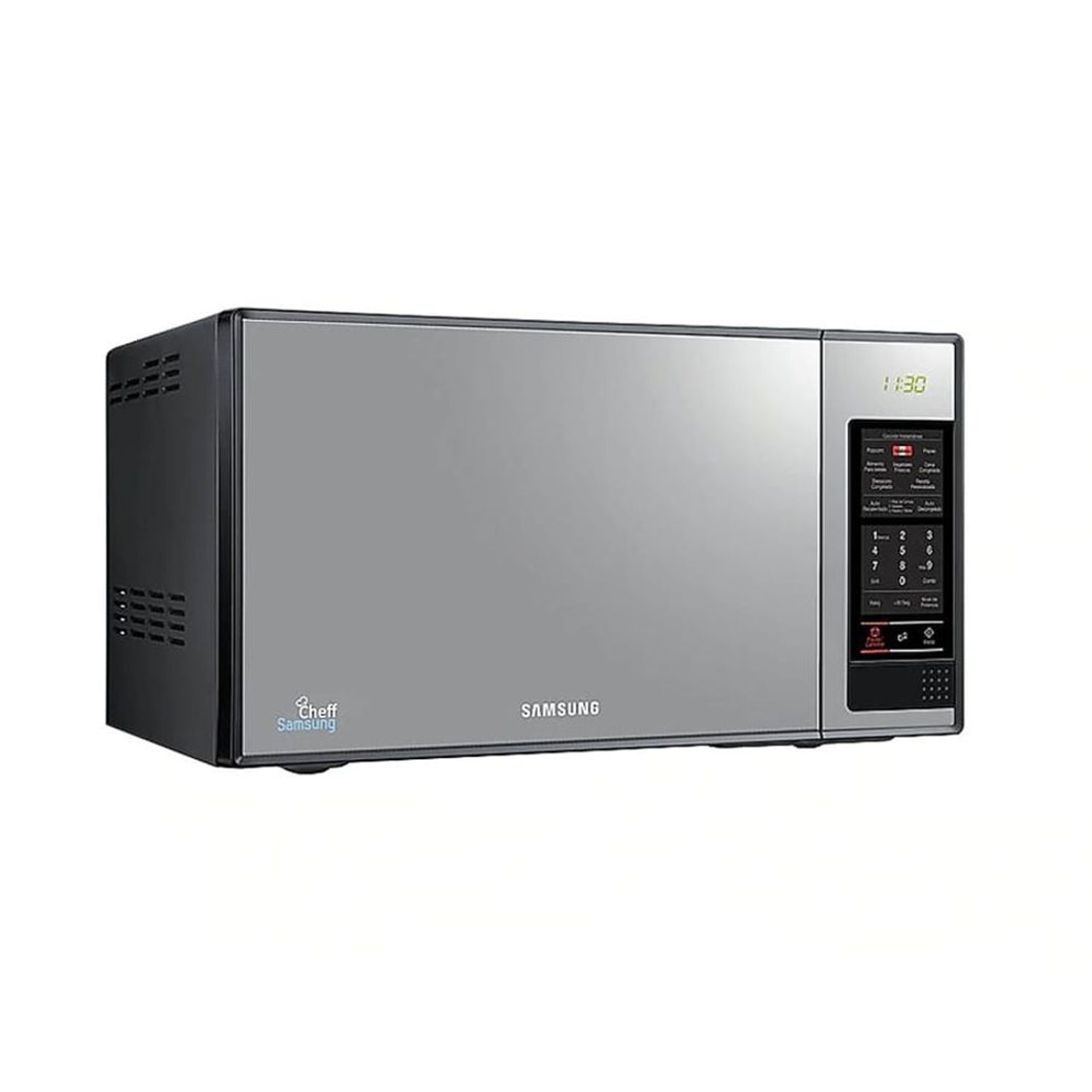 Microondas 23Lt Samsung AGE83X Con Dorador Negro | Oechsle - Oechsle