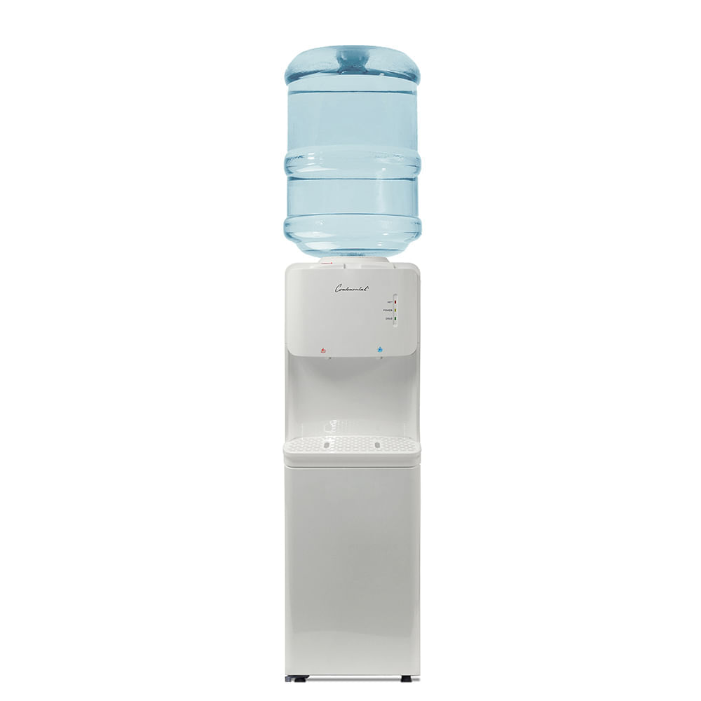 Dispensador de agua fría y caliente Continental CE-WD131PE De Pie Pedestal Blanco