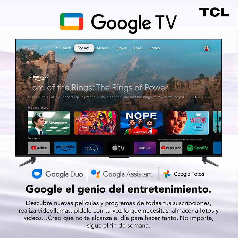 Televisor TCL QLED 55 UHD 4K Smart Tv 55C645 - Oechsle