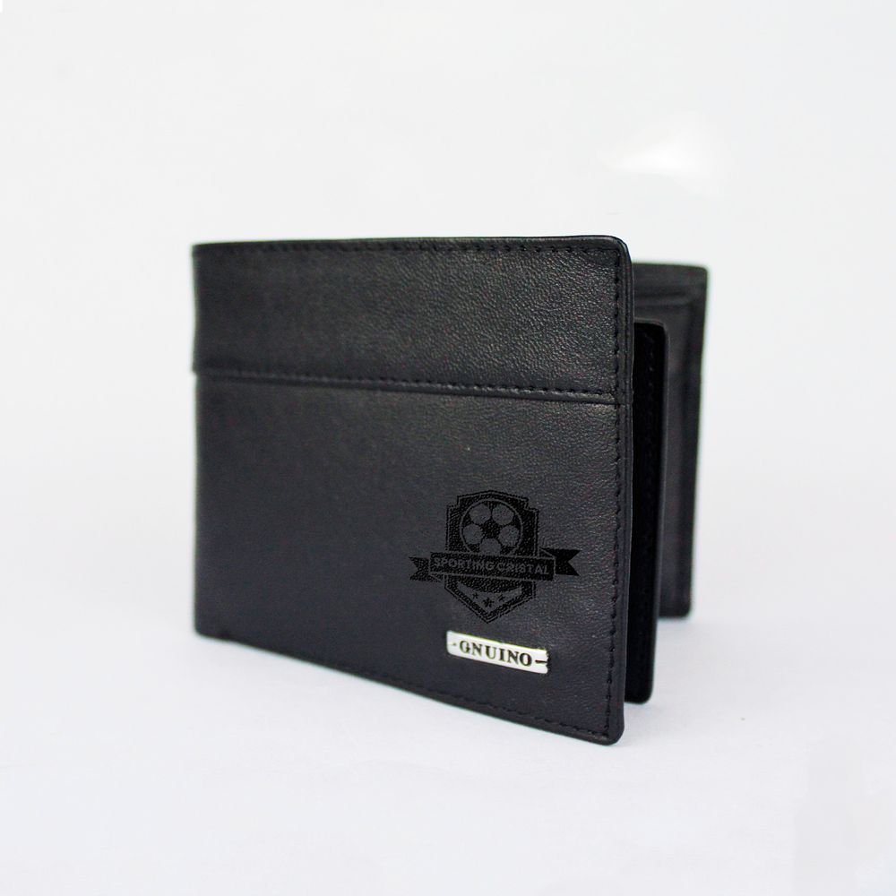 Billetera de Cuero con Grabado Personalizado London Black