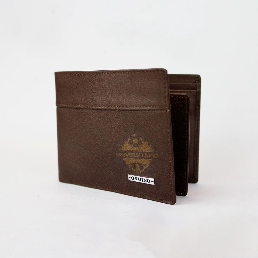 Billetera de Cuero con Grabado Personalizado London Brown