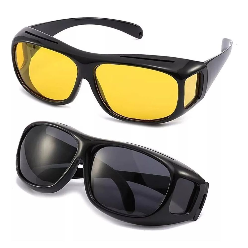 Lentes HD Vision Nocturna Diurna Pack 2