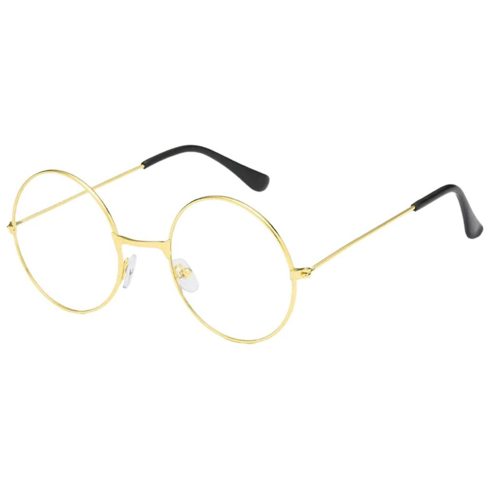 Montura De Lentes Redondo - Dorado