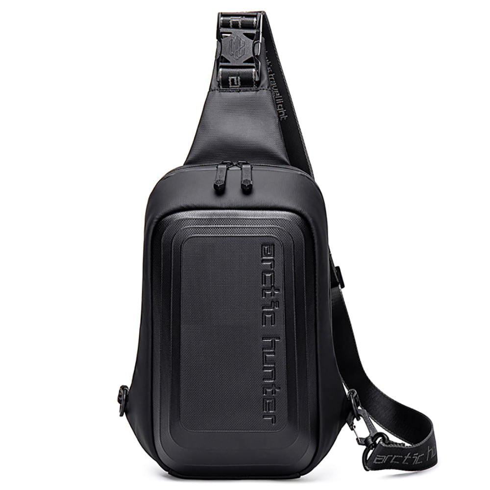 Mochila Pechera Hombre Arctic Hunter XB00126 Negro