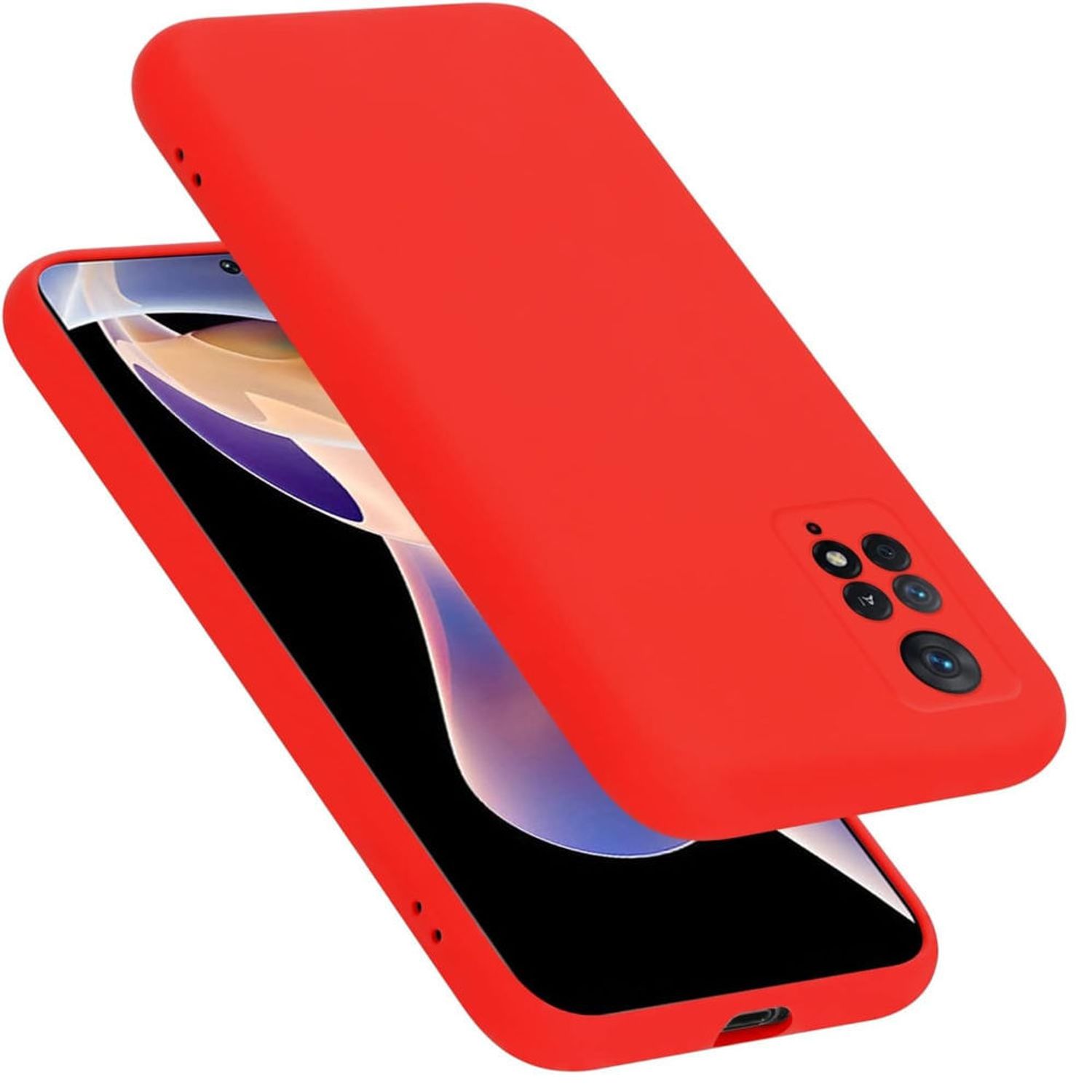 Funda Xiaomi Redmi Note 13 4G o 5G libro Roja.