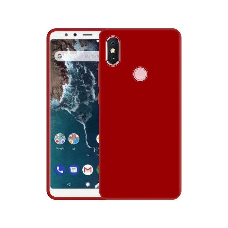 Funda de Xiaomi Redmi Note 12 PRO PLUS 5G Soft Feeling Rojo Antigolpe  GENERICO